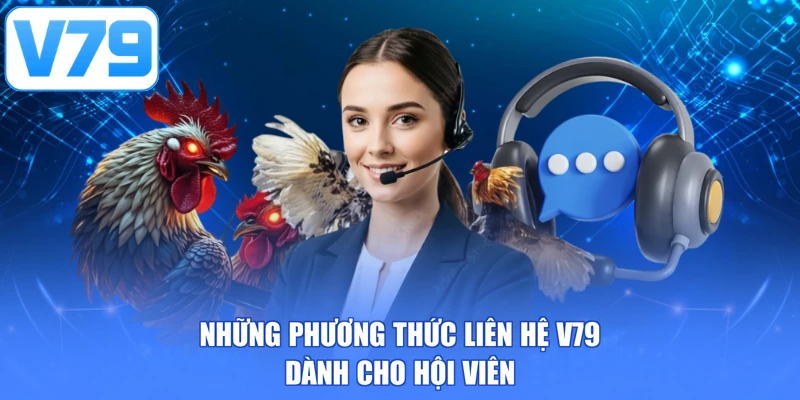 Những phương thức liên hệ V79 dành cho hội viên